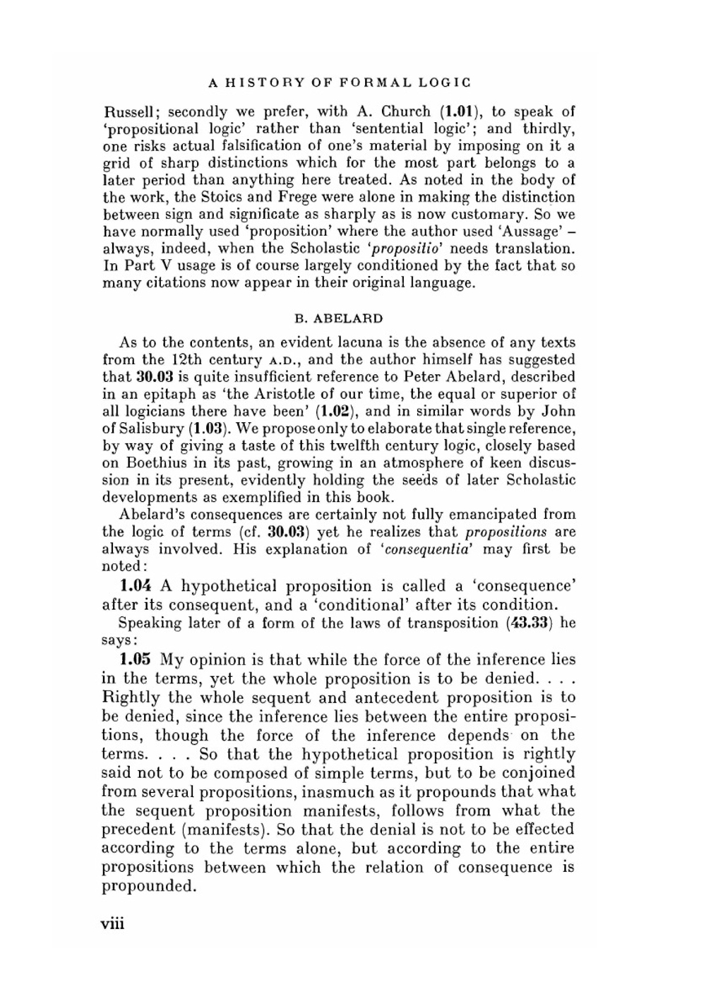 A history of formal logic | J.M. Bochenski