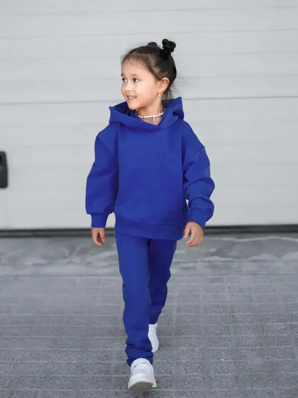 Костюм спортивный для девочки, худи и брюки