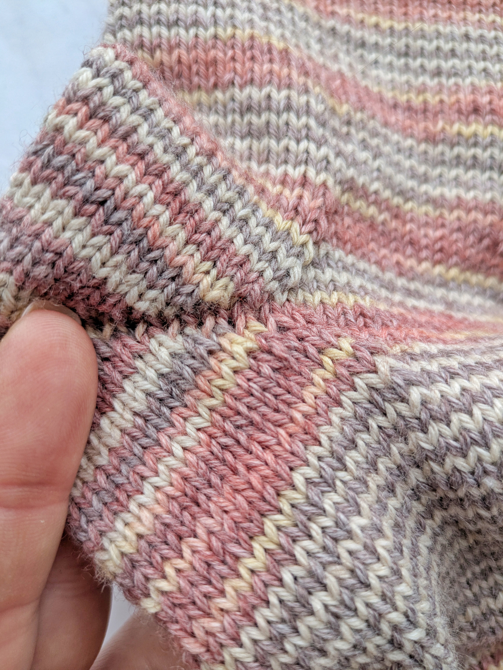 Носочная пряжа, цвет "Осень