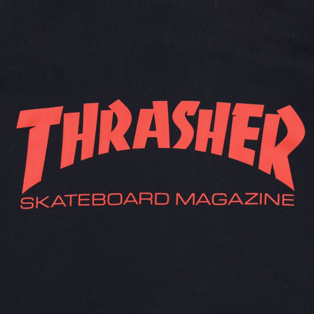 Thrasher Skate Mag Hoodie black red