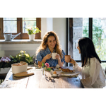 Хлебница с бамбуковой крышкой tierra, 31,5х16,4х12,9 см, серо-бежевая