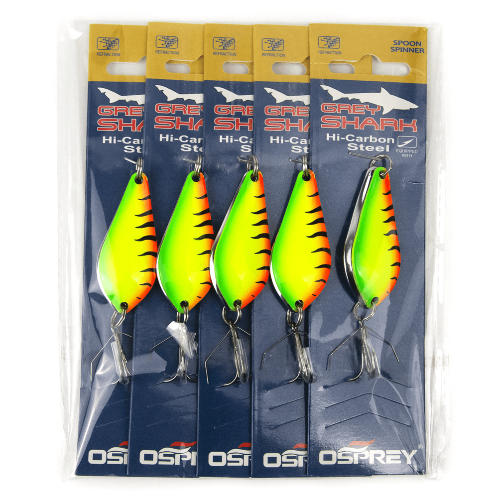 Блесна незацепляйка шумовая Osprey Grey Shark SDP49 (18гр, 5шт/уп)