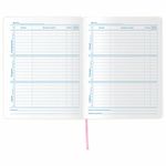 Дневник 1-11 класс 48 л., кожзам (гибкая), печать, фольга, BRAUBERG, "ПАСТЕЛЬНЫЙ", 105972