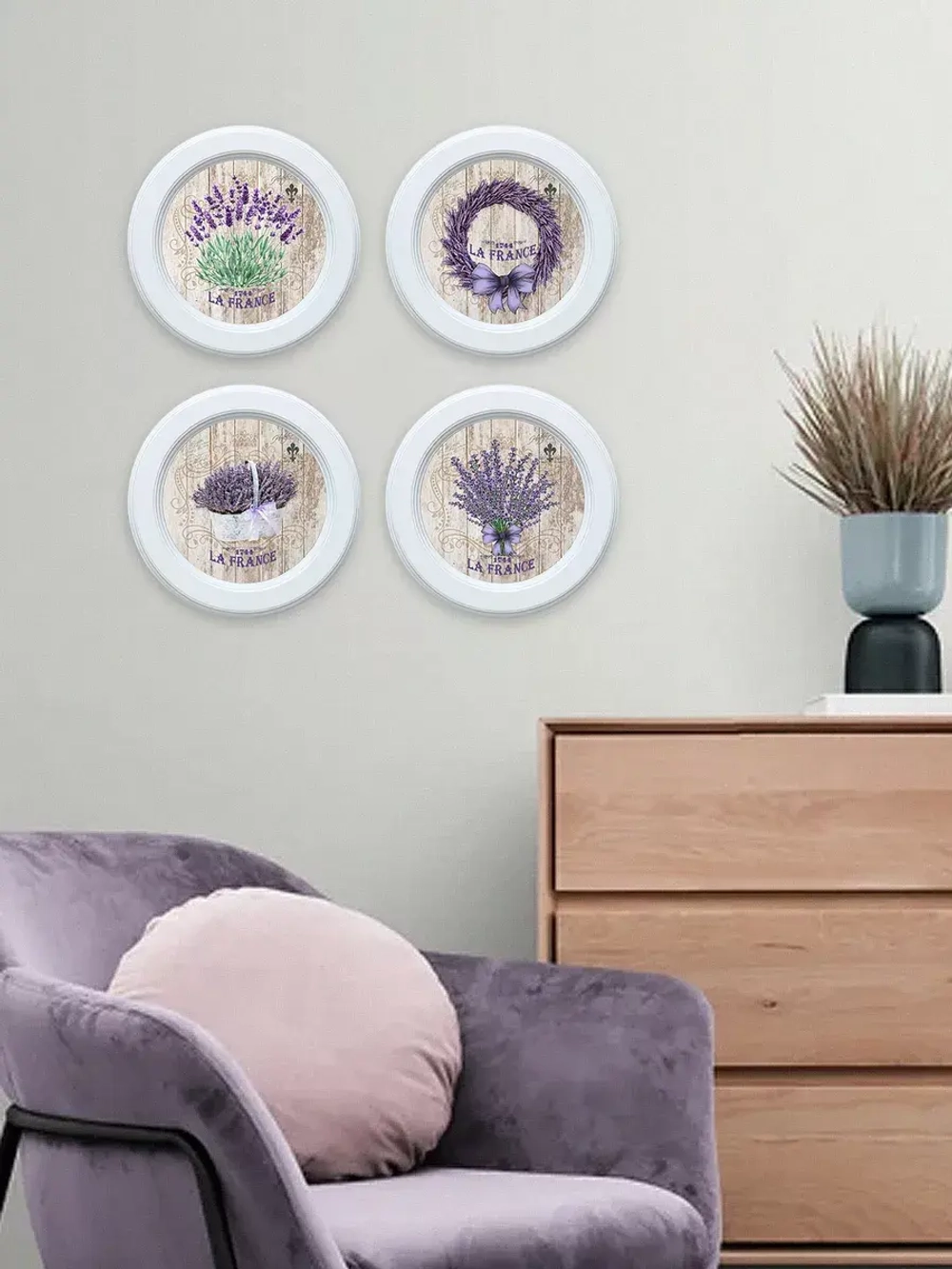 Картина на стену интерьерная на холсте 27 см