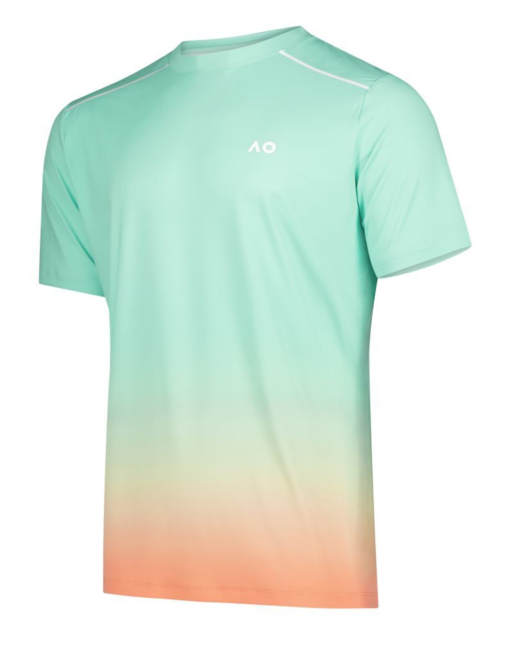 Мужская теннисная футболка Australian Open Performance Tee - calypso ombre