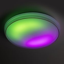 Светильник потолочный светодиодный ЭРА Классик с ДУ SPB-6-80-RC Solar RGBD с ДУ динамическое 80Вт | Светильники SPB-6 с ДУ