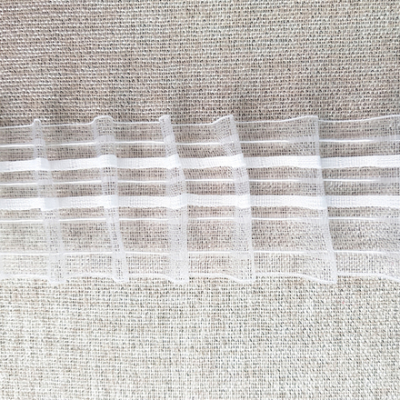 Шторная лента капроновая Prestij - 60 мм. Цена за 1 метр. Арт. 701 m