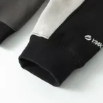 Худи Ymkashix HTF Three Color Block черный / серый