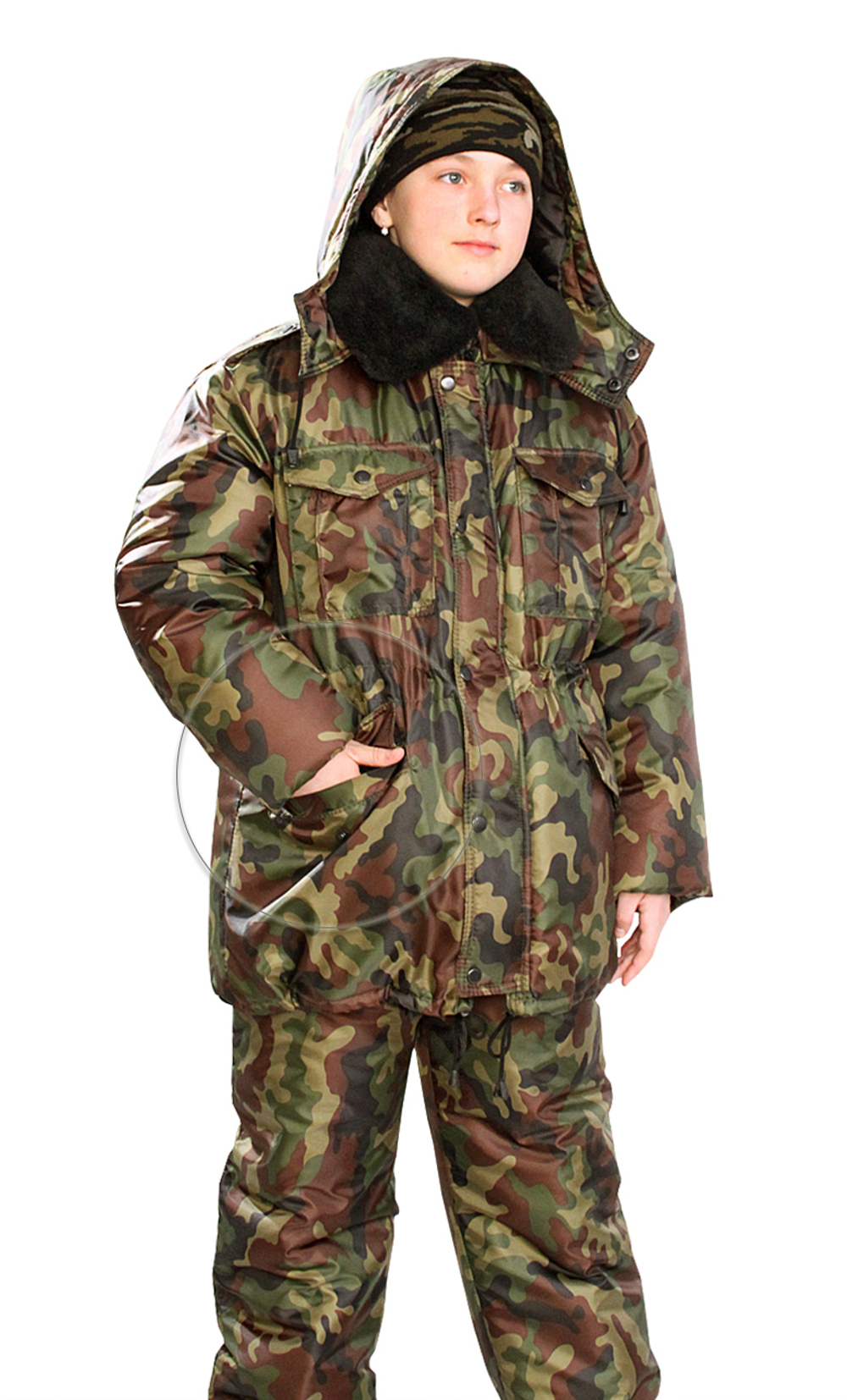 Куртка детская "Зима" цв. КМФ