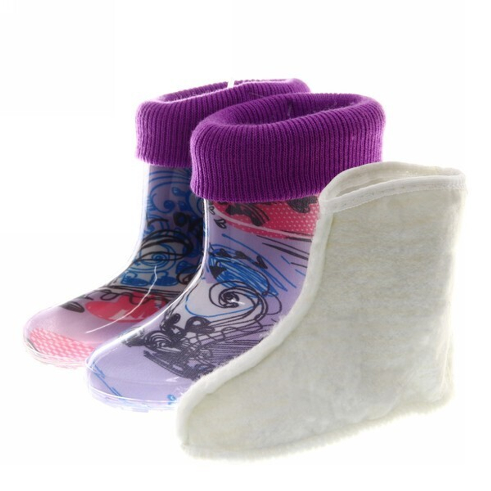 Галоши из ЭВА, черные, арт. C-31, Р. 38