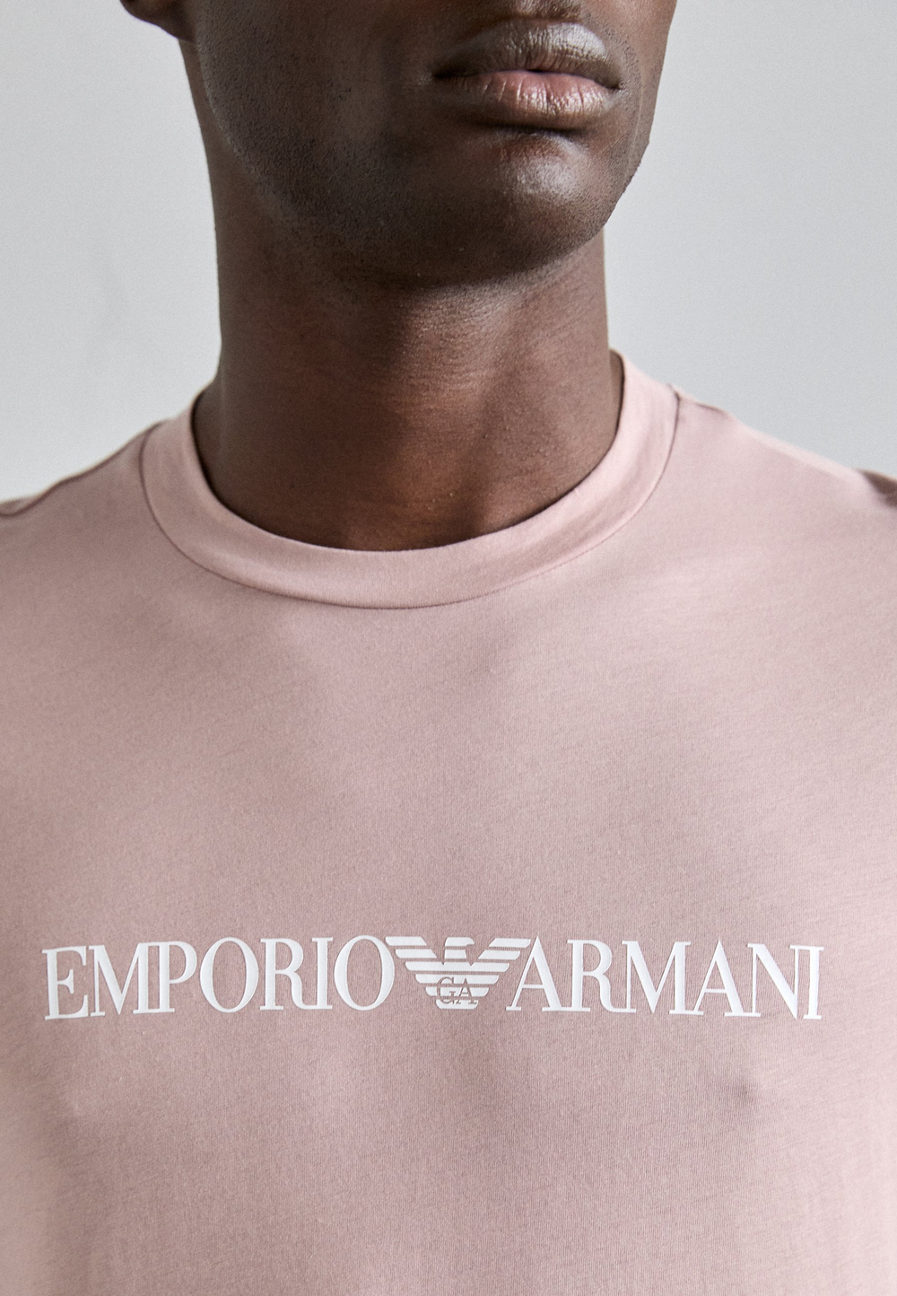 Emporio Armani Футболка с принтом - обнаженная