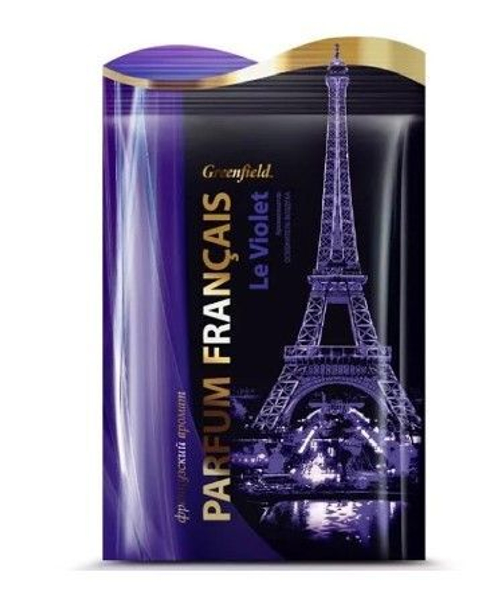 Greenfield Парфюм ароматизатор д/белья parfum francais LE VIOLET 15гр. *20*40