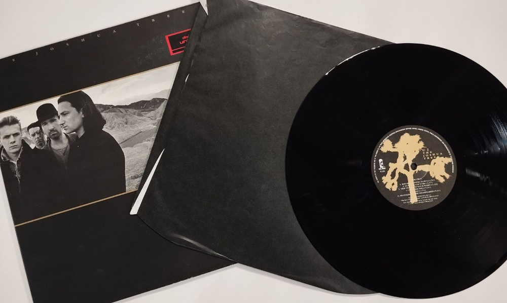 Винтажная виниловая пластинка LP U2 The Joshua Tree (UK 1987)