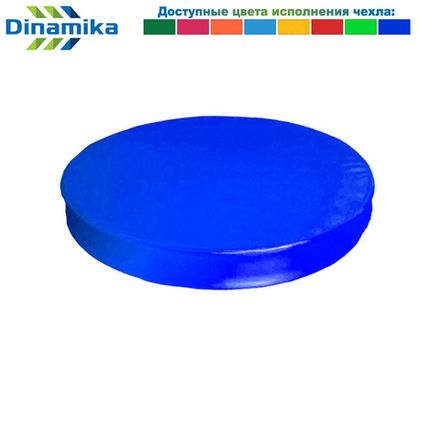 Мат гимнастический круглый D1000х100 винилискожа (ппу)