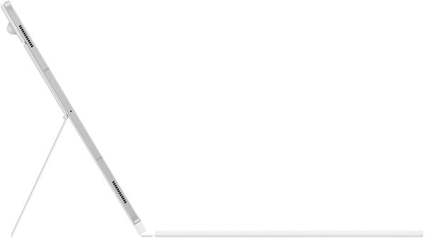 Чехол-клавиатура с тачпадом и клавишей AI для Galaxy Tab S10 Ultra, Tab S9 Ultra, Белый | White
