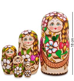 Народные промыслы МР-24/ 37-A Матрешка 5м «Анастасия»