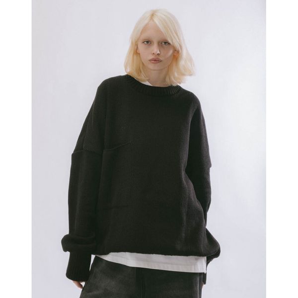 Свитер База черный - фото 3