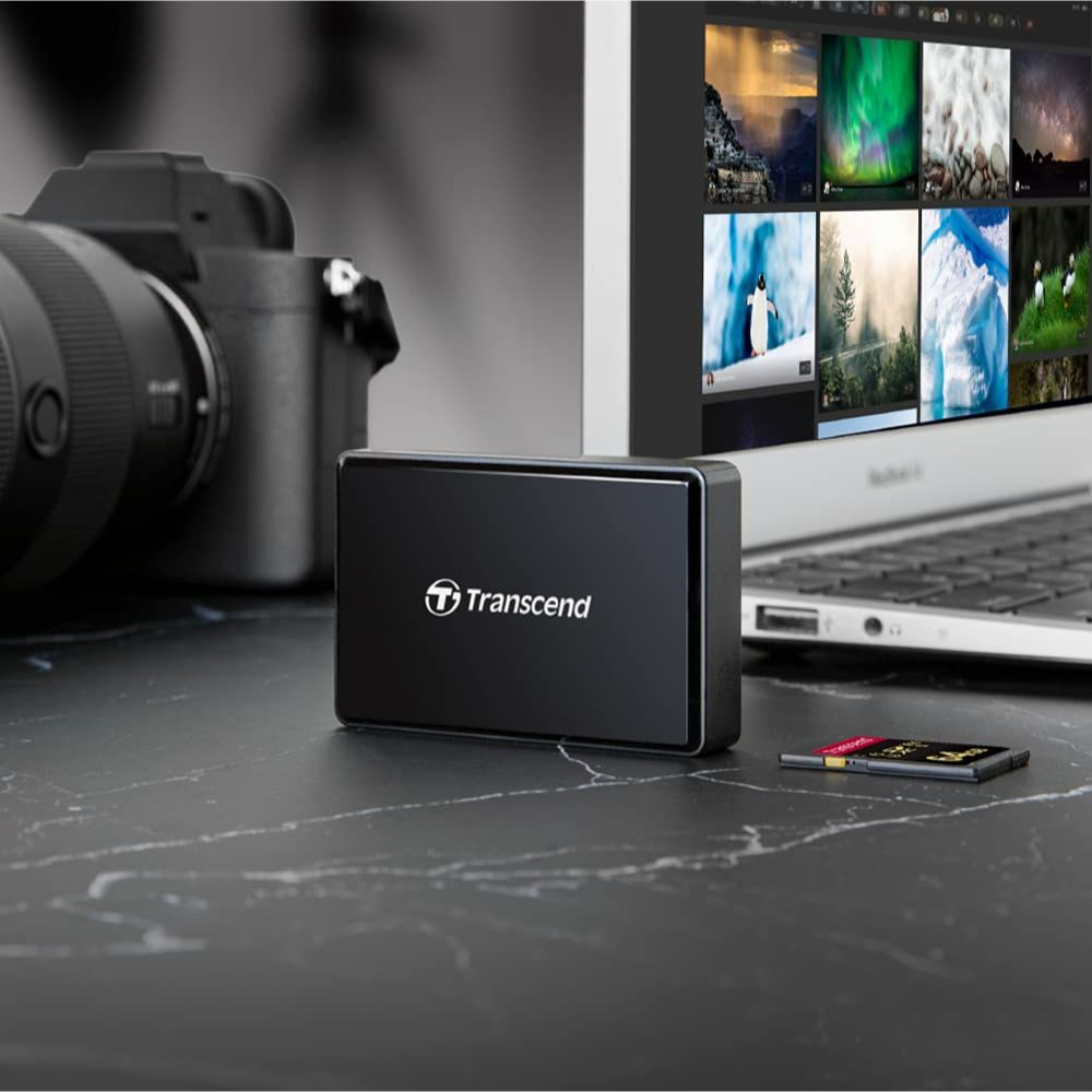 Картридер Transcend TS-RDF9K2 MicroSD/SD UHS-II/CF USB 3.1 Gen 1
