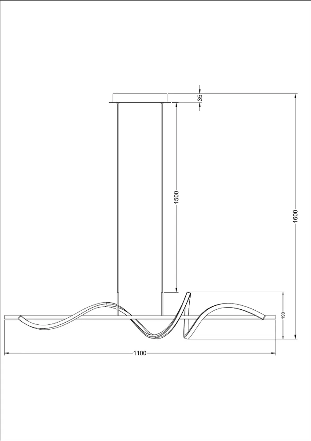 Подвесной светильник Arte Lamp TWISTED