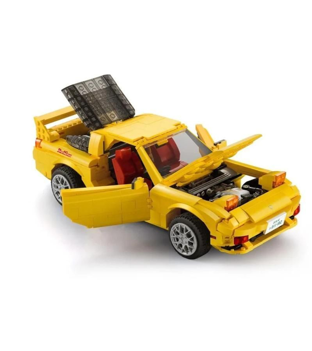 Конструктор CADA автомобиль Mazda FD35 RX-7 (1655 деталей)