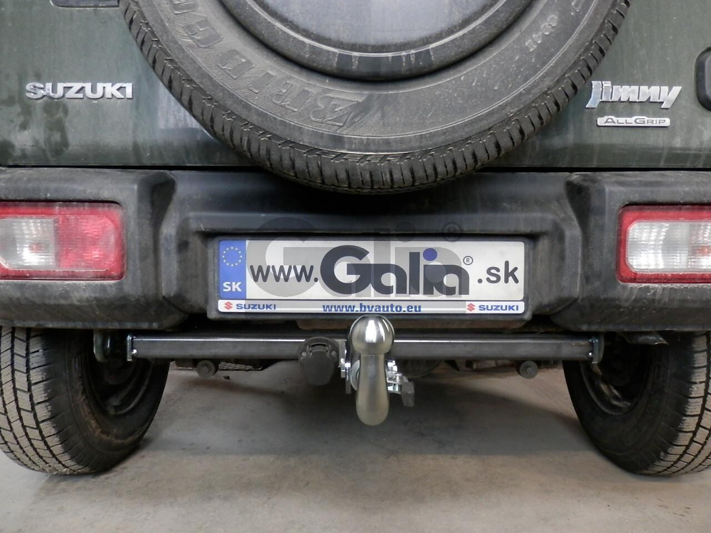 Фаркоп оцинкованный Galia S137A для SUZUKI Jimny, offroad, 2018-(паспорт и сертификат в комплекте)(без электрики)