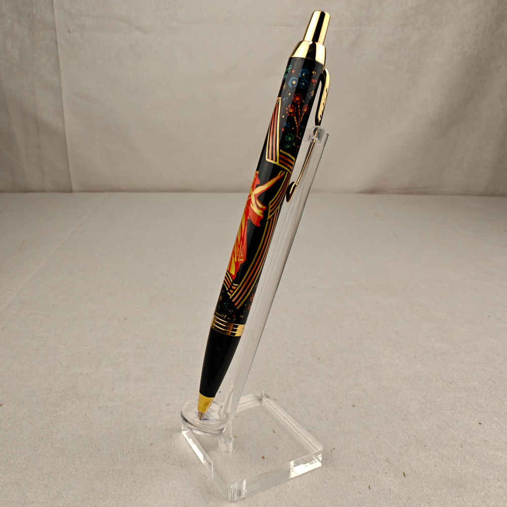 Коллекционная лимитированная ручка шариковая "Победа!" с ручной росписью