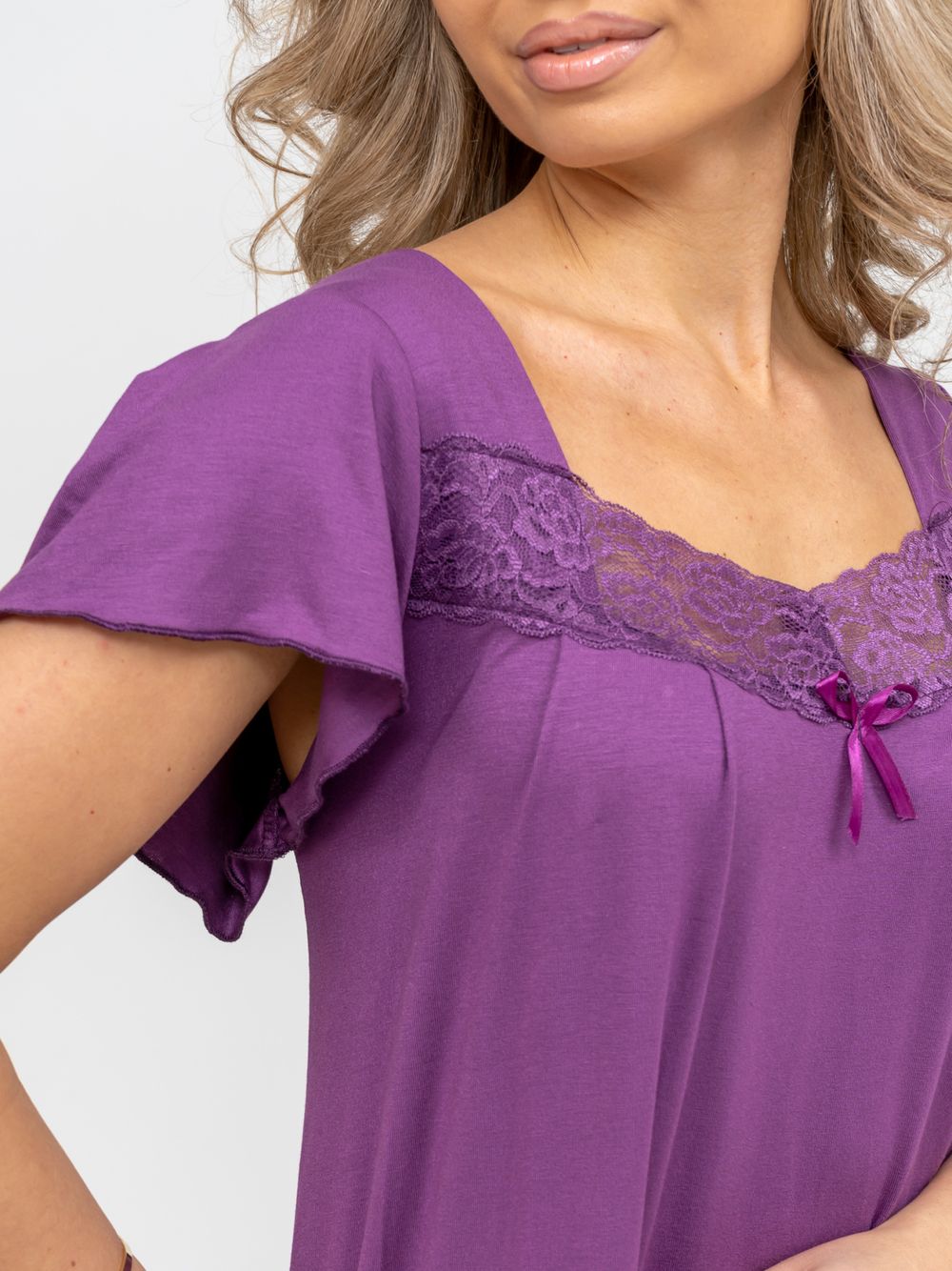 002 Ночная сорочка "Сирень" SveTekst (Акция)