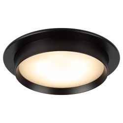 Светильник встраиваемый ЭРА KL115 BK под лампу GX53 черный | Встраиваемые светильники Для ламп GX53