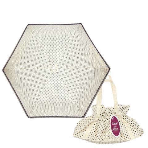 Мини зонтик в горошек с сумочкой купить