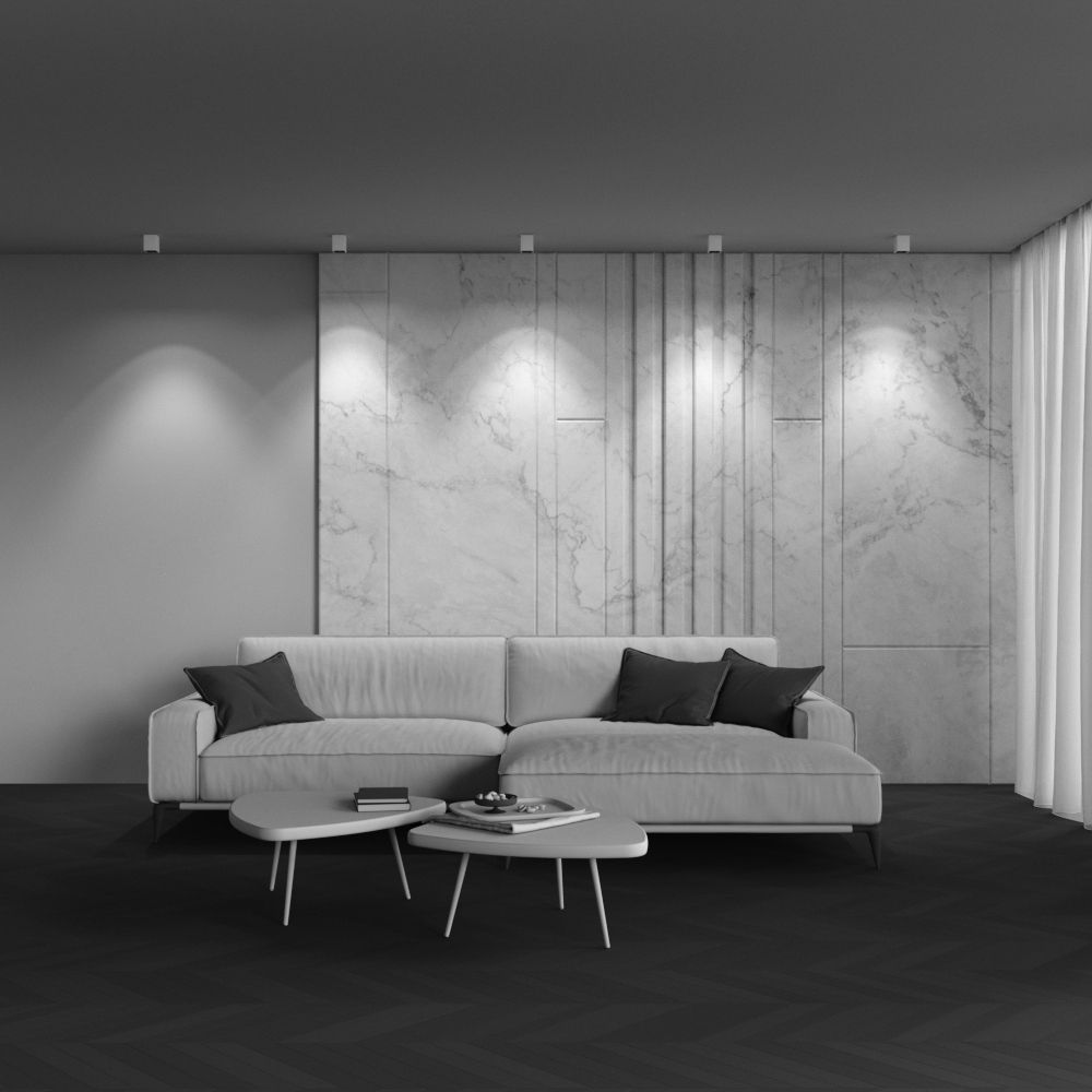 Светильник потолочный светодиодный Maytoni   C065CL-8W2.7K-SQ-WB