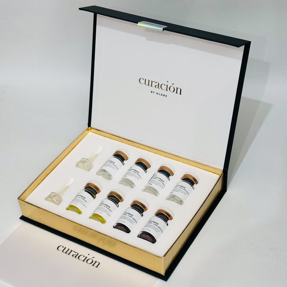 Набор антивозрастной 01 CURACION Lacto Freeze Dried Care Solution Kit