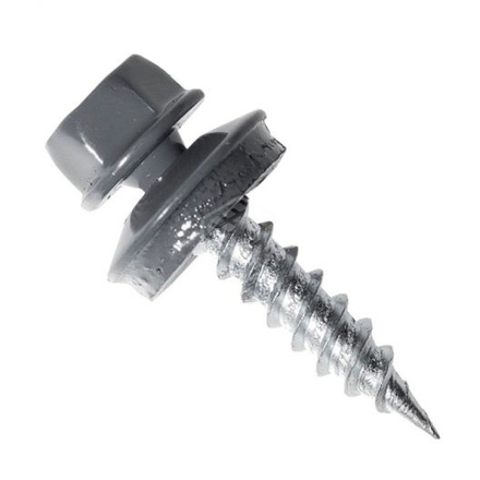 Саморез кровельный RAL 7024 графит 5,5х19 120шт №2338