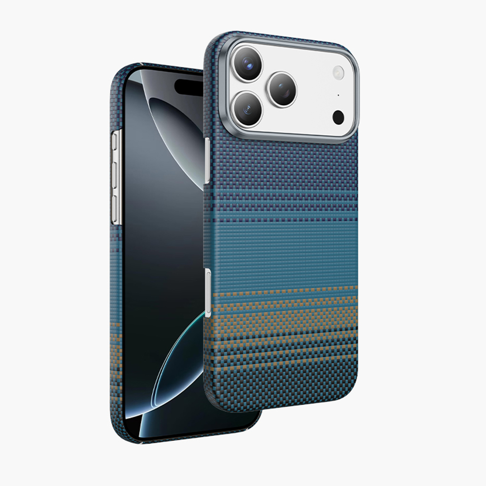 Чехол для iPhone 17 Pro Max Keephone Kevlar SeaNova MagSafe, Moonrise