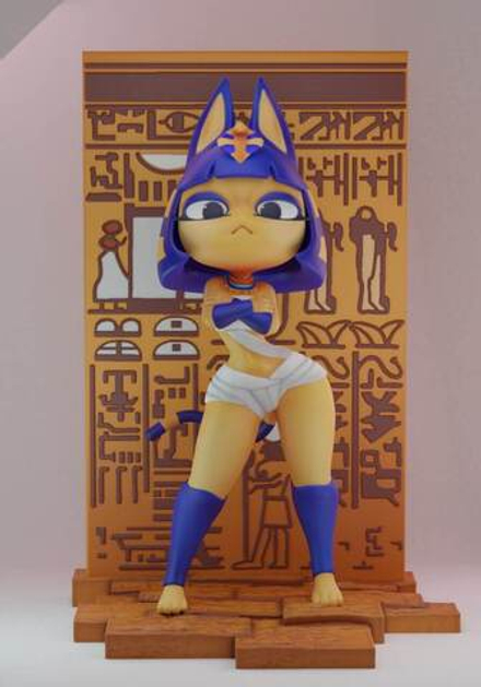 Фигурка Анка Ankha Animal Crossing