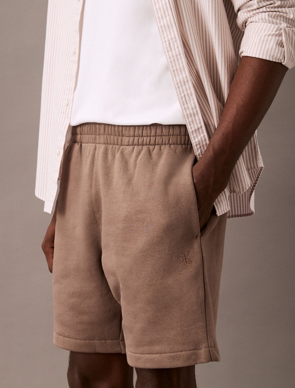 Шорты Calvin Klein Archive Logo Fleece Heroic