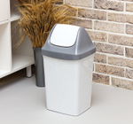 Контейнер для мусора с плавающей крышкой СВИНГ 25л М2463