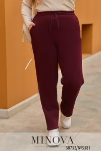 Брюки 5381-бордо Minova
