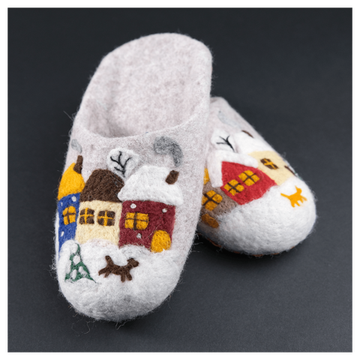 Валяные тапочки