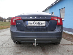 Оцинкованный фаркоп на Volvo S60 2010-2019, Volvo V60 2010-2019 (без электрики), Galia V0706A