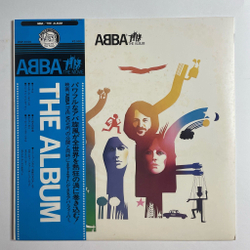 Винтажная виниловая пластинка LP ABBA The Album (Japan 1978) (Blue Obi) Take A Chance On Me