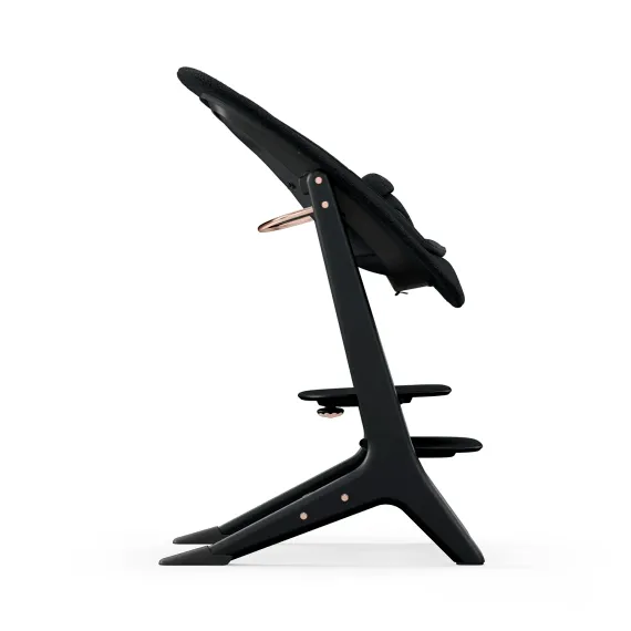 Стульчик Cybex Lemo Platinum 4-in-1 Set Black Wood