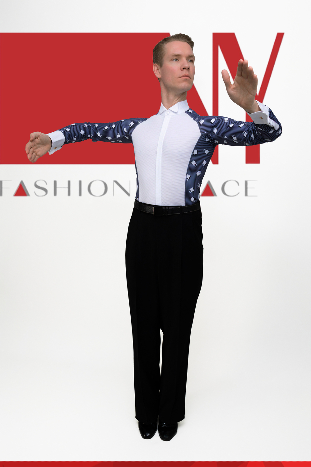 Фрачная рубашка NY Premium Titanium