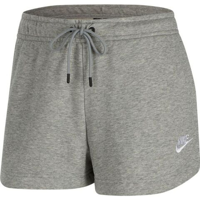 Женские теннисные шорты Nike Sportswear Essential Short French Terry W - Gray