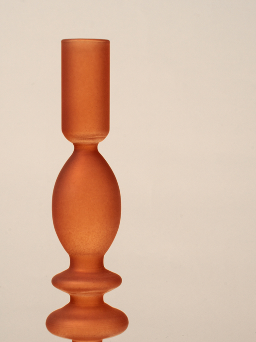Подсвечник фигурный Терракотовый