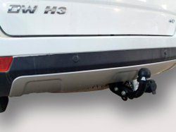 Фаркоп Лидер-Плюс для GREAT WALL HOVER H3 2009-/ DERWAYS HOWER H3 2017- с электрикой (Smart) и сертифкатом в комплекте арт.(G103-A)