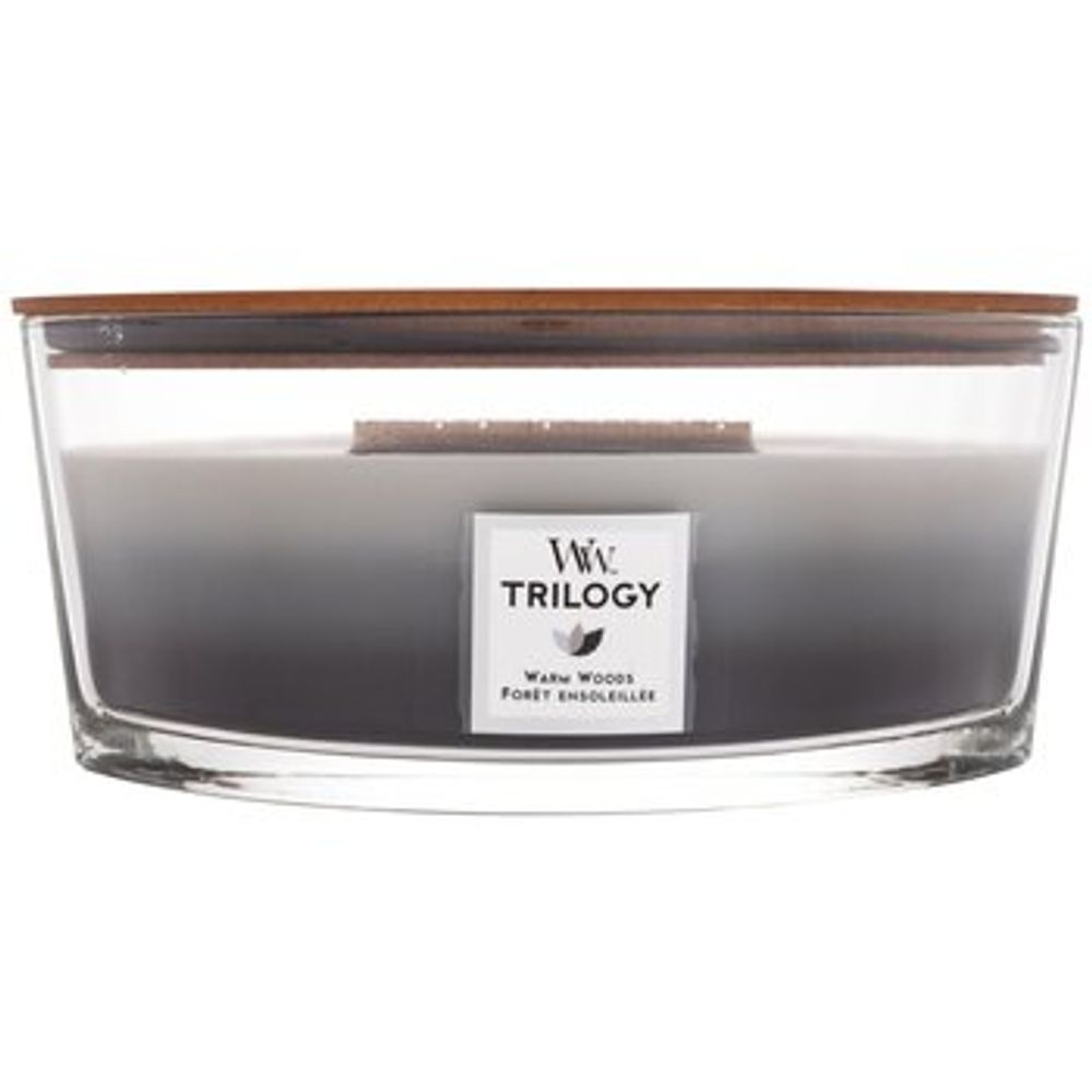 WoodWick Warm Woods Trilogy Ship - Warm Candle 453.6g