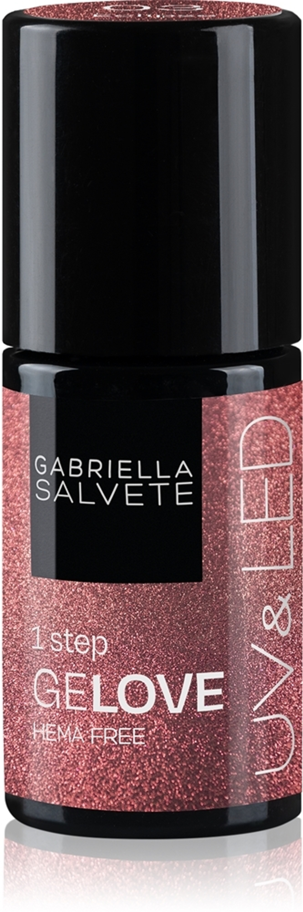 Gabriella Salvete Over The Moon Eclipse - Гибридный лак для ногтей 3-в-1 с ультрафиолетовой / светодиодной лампой, 8 ml
