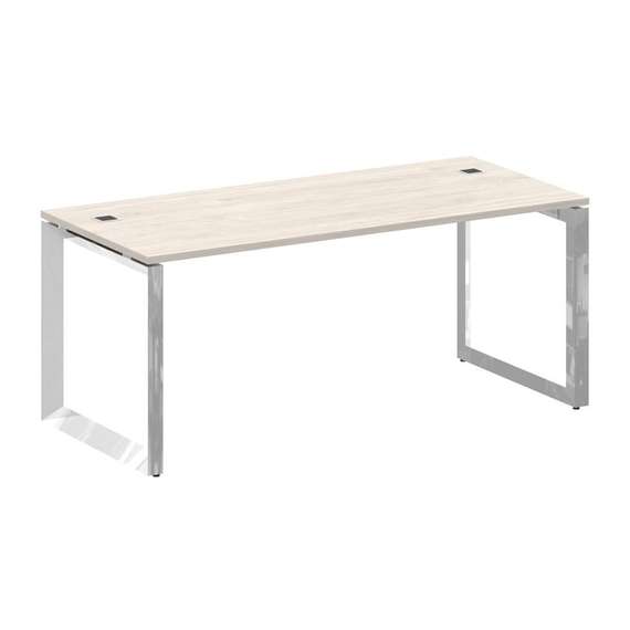 Onix Direct Lux Стол руководителя О-обр. м/к M-O.MO-SRR-5.8 Денвер Светлый/Нержавеющая Сталь/Хром 17