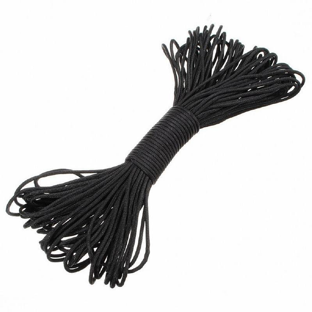 Шнур паракорд черный 1м