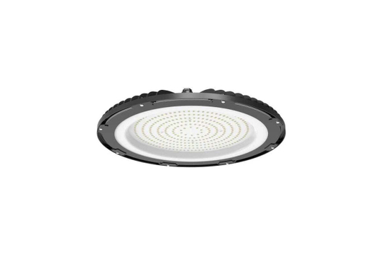 Светильник LED ДСП для высоких пролетов IB 02 S 200W W 850 BK PC 367x367x91,5мм 200Вт  5000К IP65 High Bay Русский Свет 16090223140